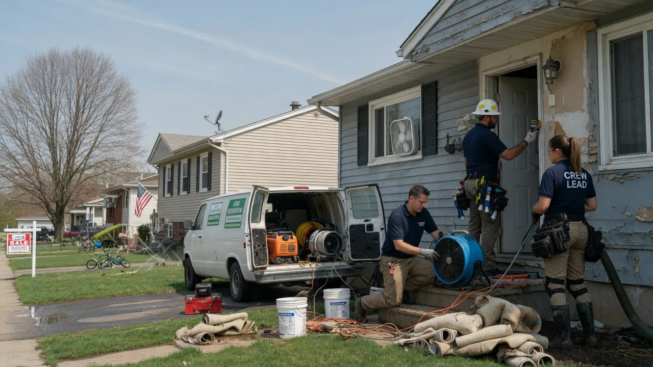 Flood Cleanup in Mattaponi, VA near me
